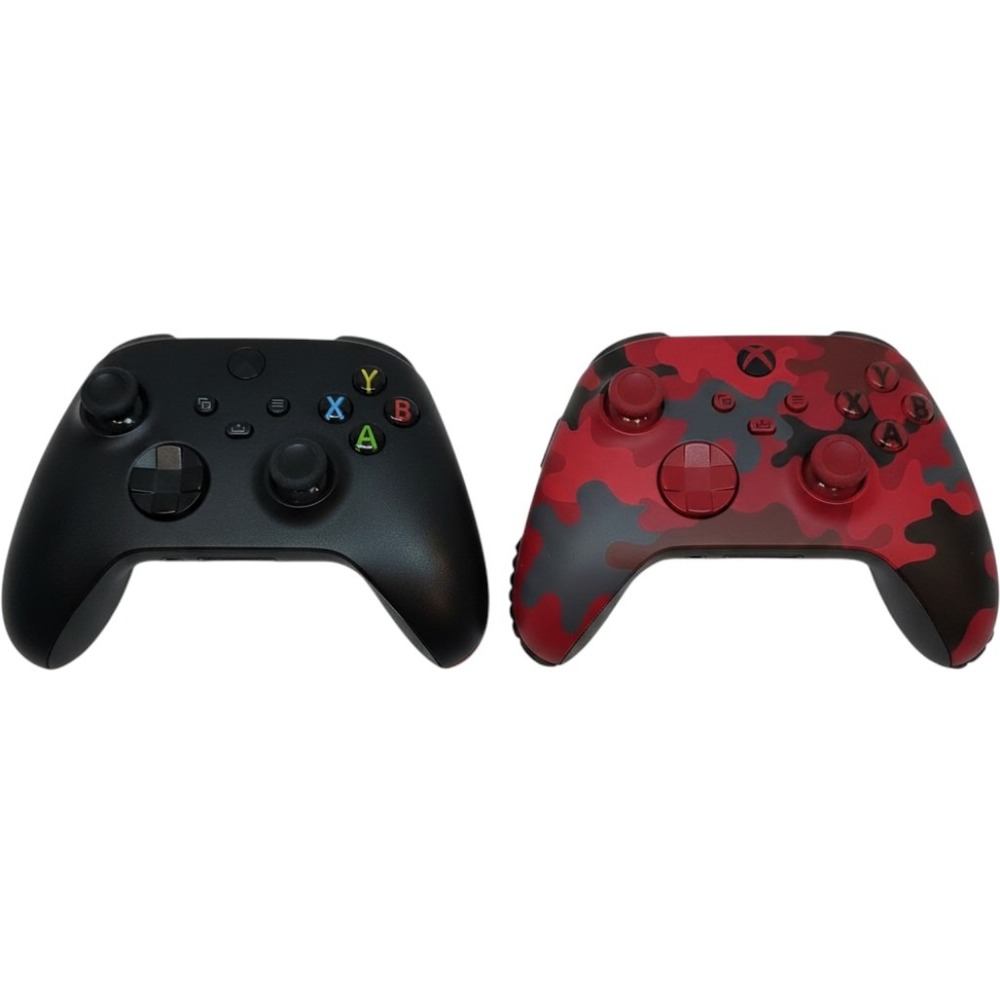 Xbox Wireless Controller Bundle Carbon Black & Daystrike Camo Model 1914 2-Pack